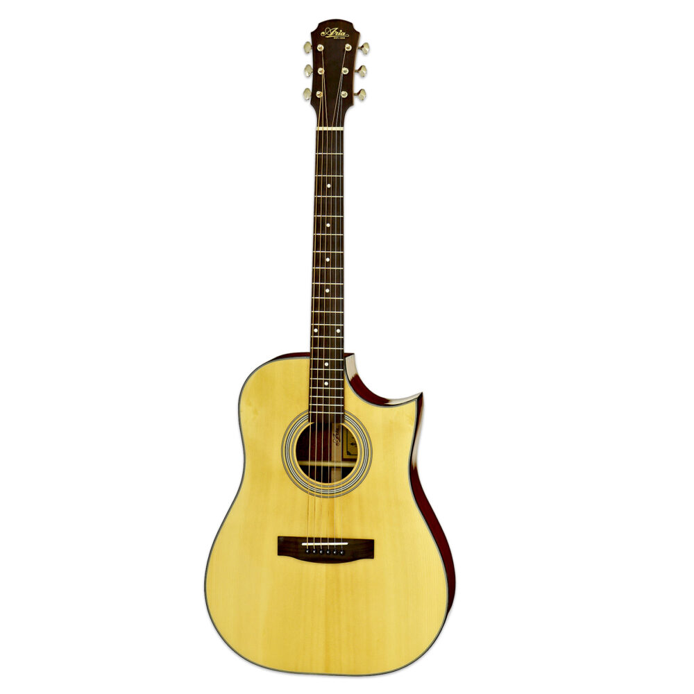 ARIA211CE Cutaway Electric Aria Guitars Electric, Acoustic
